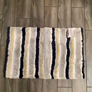 Riviera Home 24” x 36” Striped Bath Mat